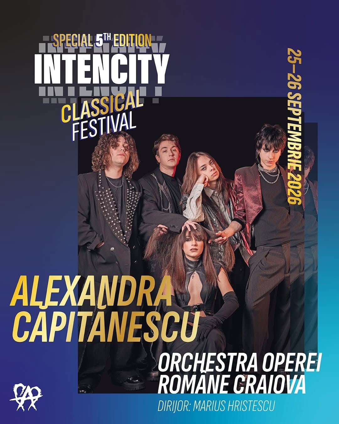 Alexandra Căpitănescu va susține un concert simfonic la Craiova în cadrul IntenCity Classical