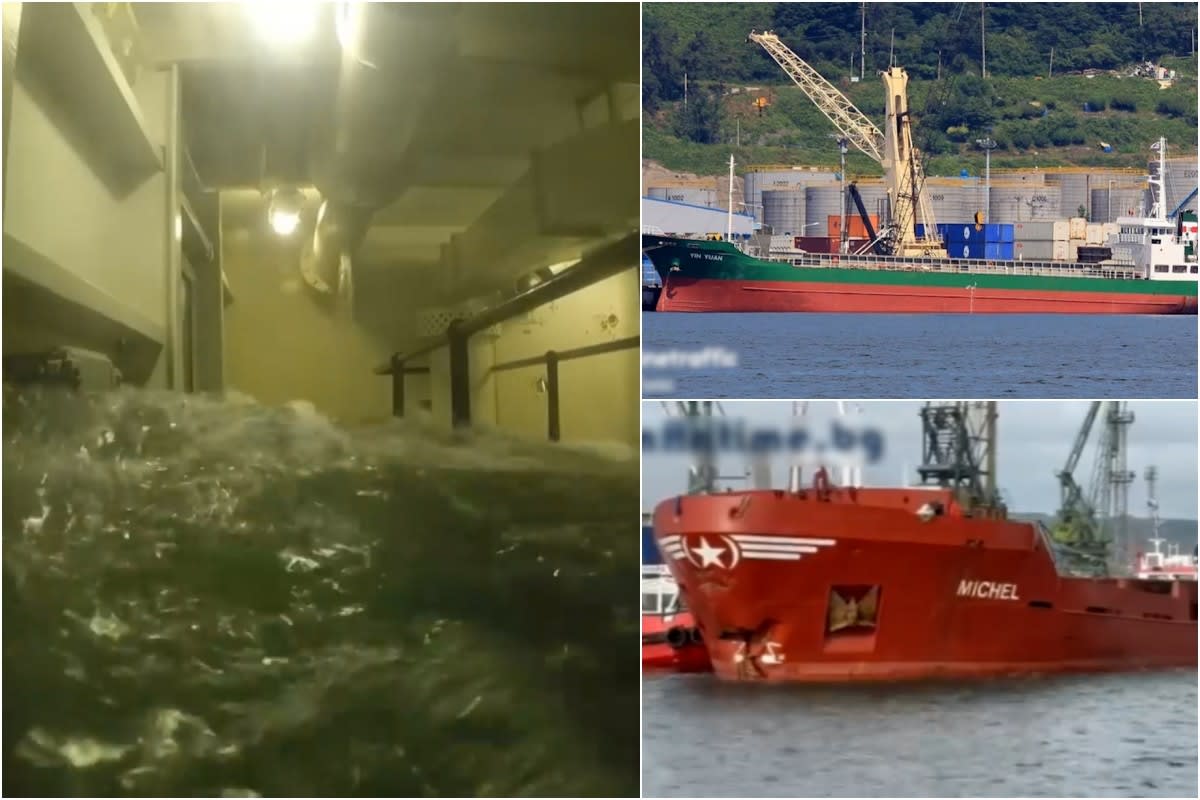 Echipaj de marinari salvați de autoritățile române în Marea Neagră Echipaj de marinari salvați de autoritățile române în Marea Neagră
