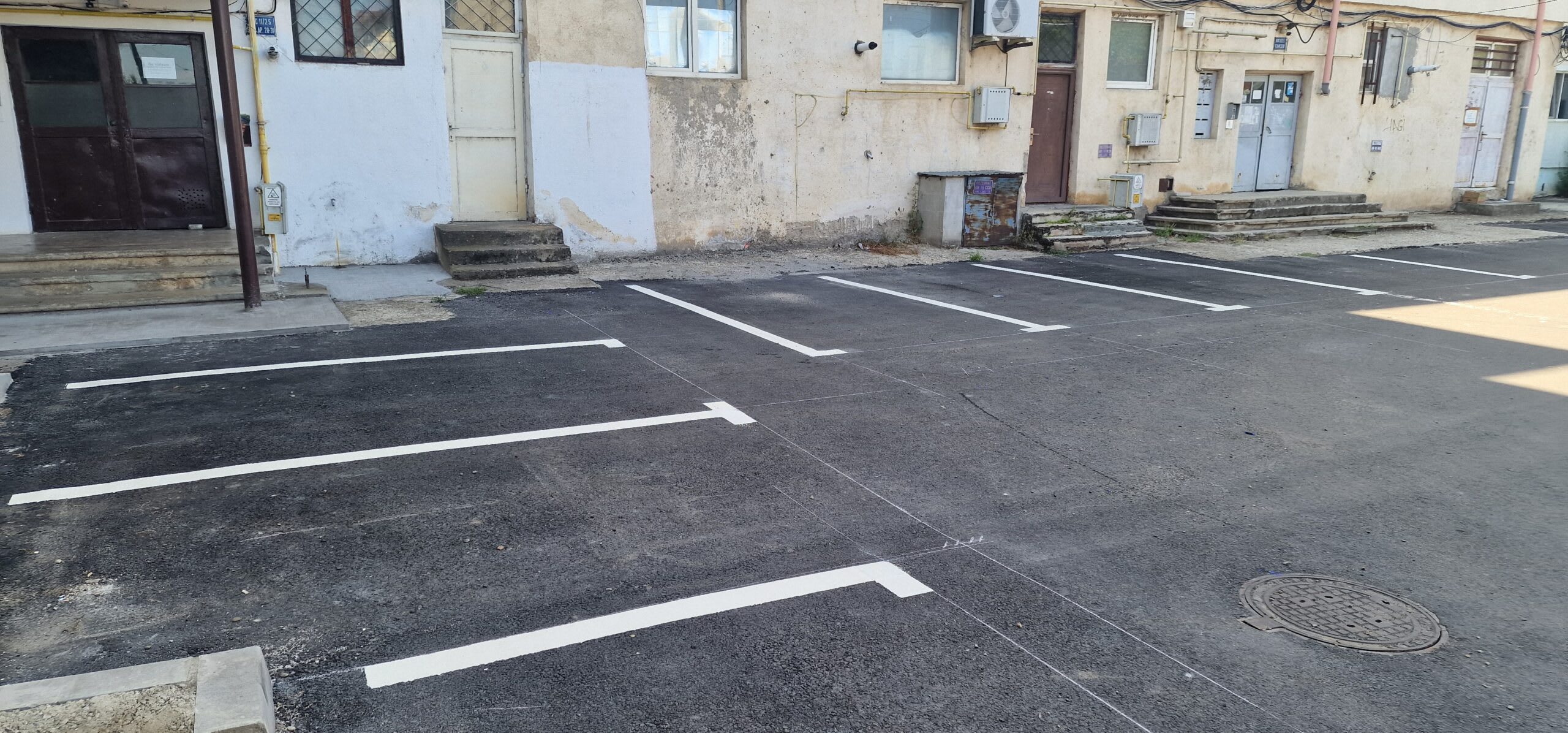 Parcări de reședință trasate greșit la Giurgiu Parcări de reședință trasate greșit la Giurgiu