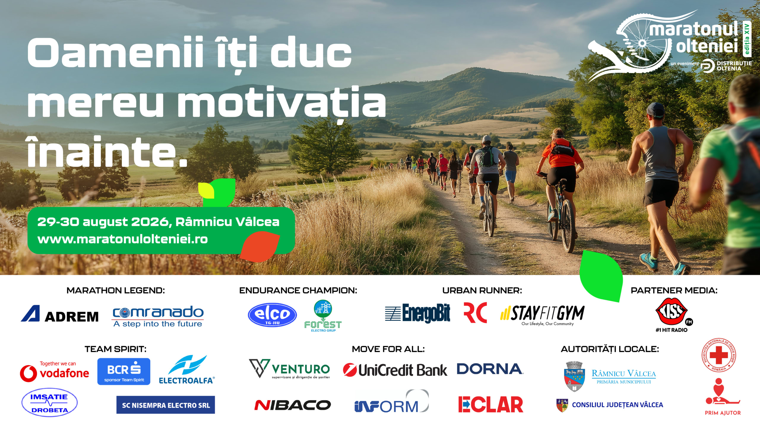 Peste 700 de sportivi participă la Maratonul Olteniei în Râmnicu Vâlcea