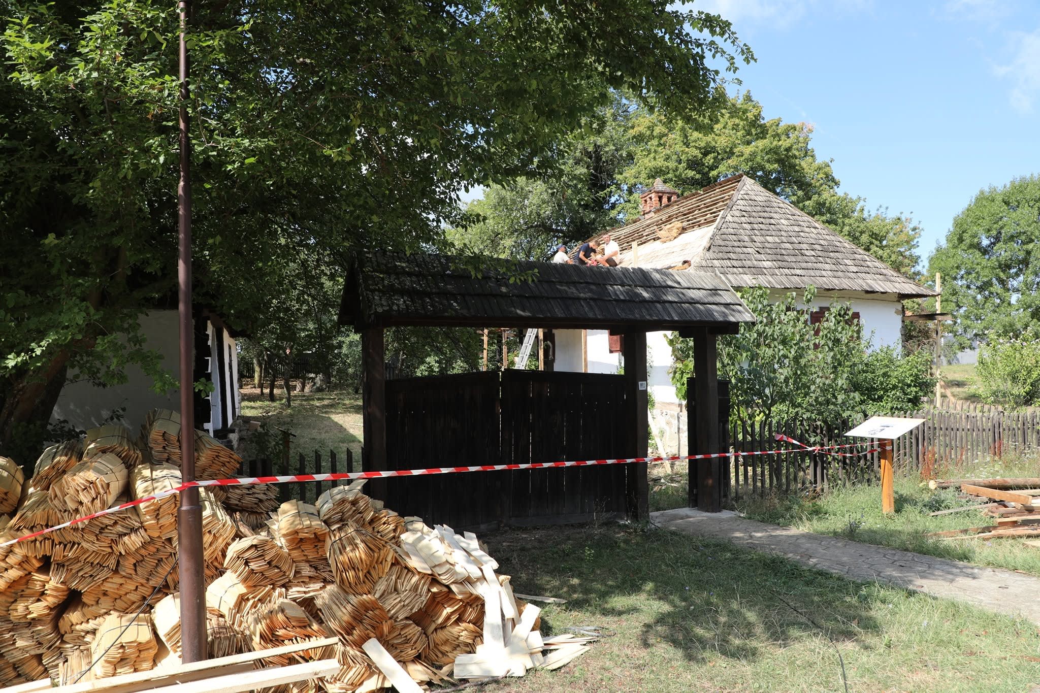 Gospodării tradiționale din Muzeul Satului Bănățean