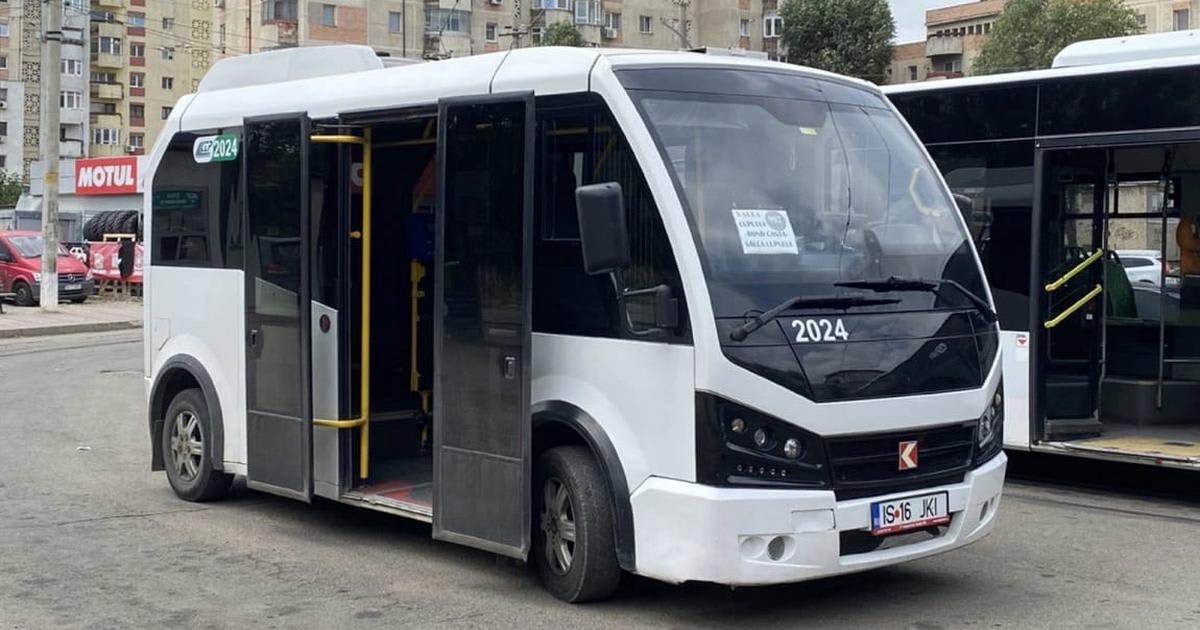 Microbuz CTP Iași defect Microbuz CTP Iași defect