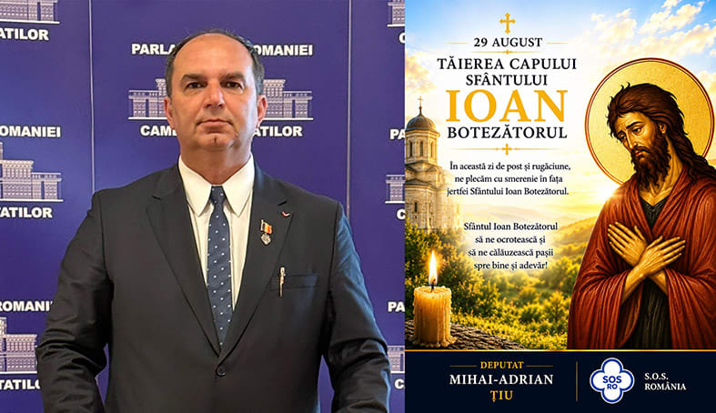 Sfântul Ioan Botezătorul, simbol al curajului și credinței Sfântul Ioan Botezătorul, simbol al curajului și credinței