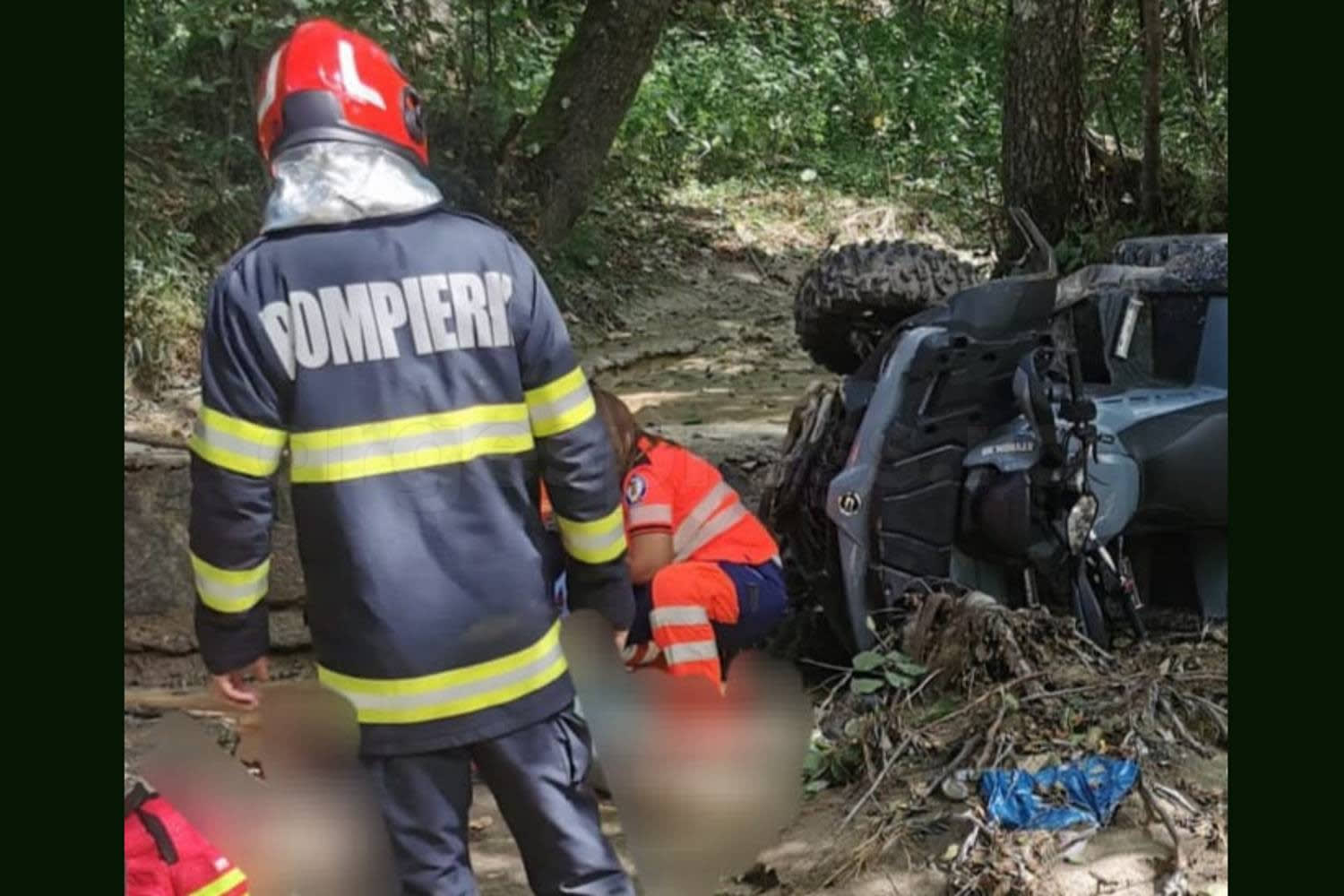 Accident mortal cu ATV-ul, la Vlădești: un bărbat de 58 de ani s-a stins din viață în Argeș