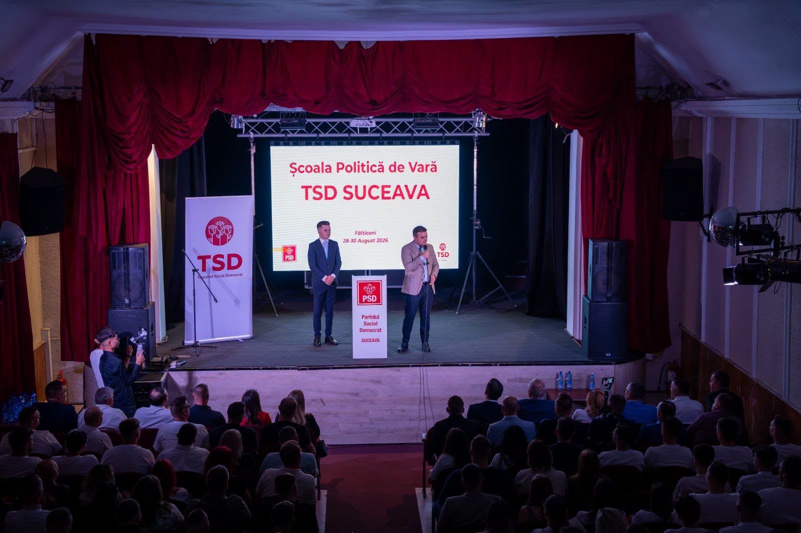 Gheorghe Șoldan transmite tinerilor mesaj la Școala de Vară a TSD Suceava: „Ce învață și ce schimbă în jurul lor contează”
