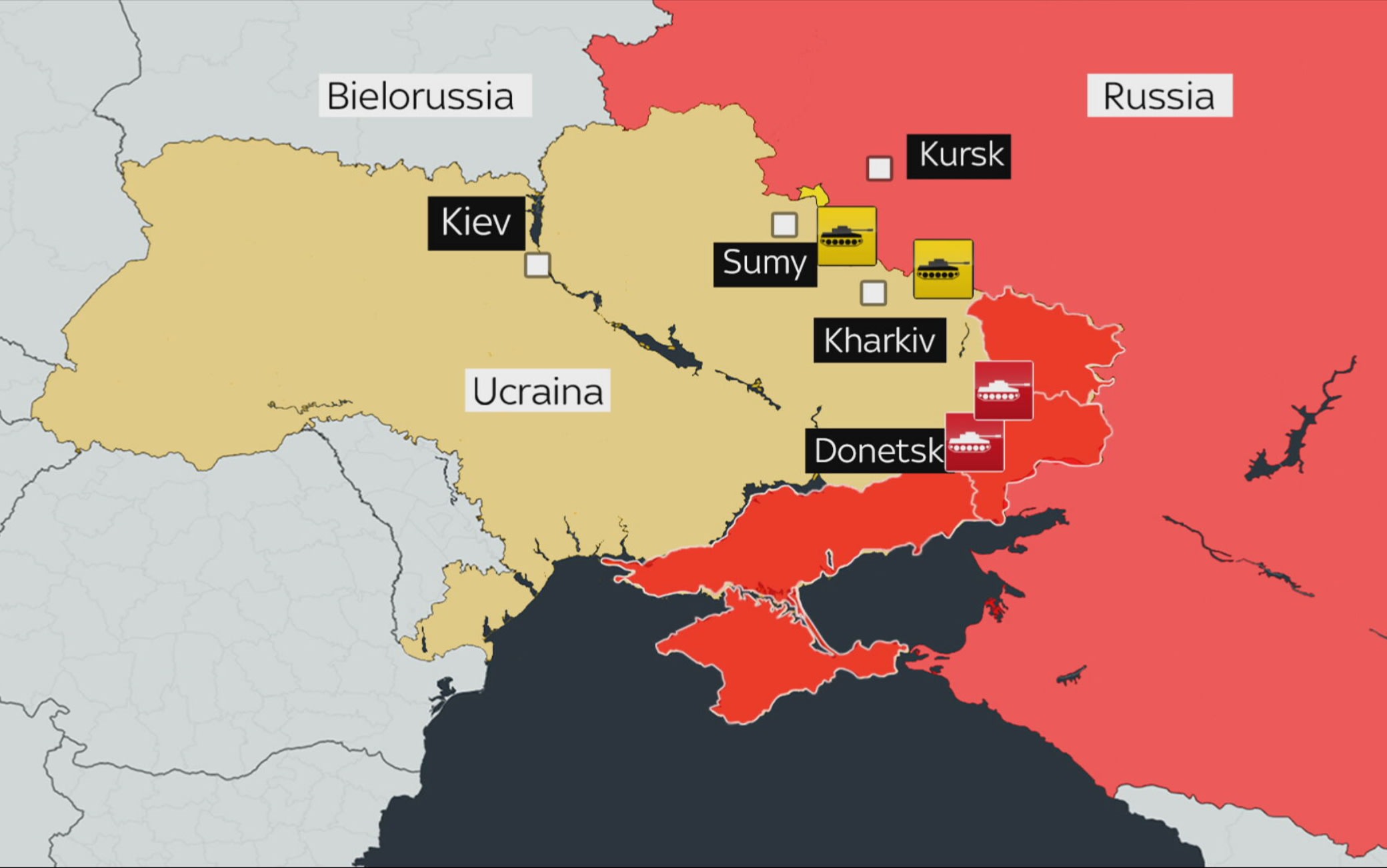 Rusia pregătește scenarii pentru o nouă ofensivă în nordul Ucrainei, inclusiv Kievul