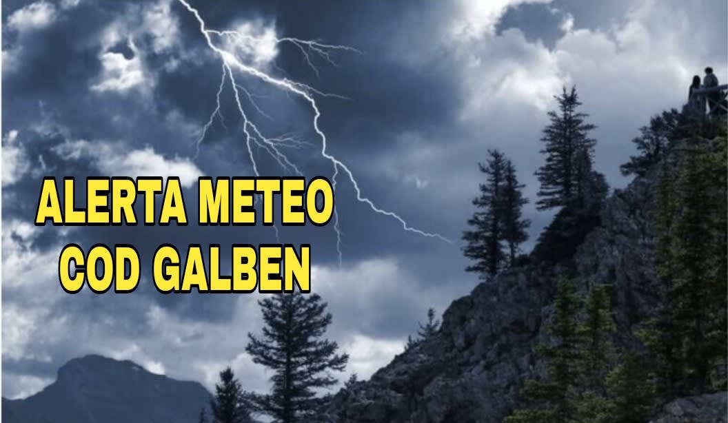 Vânt puternic și ploi torențiale în zona montană a Vrancei Vânt puternic și ploi torențiale în zona montană a Vrancei