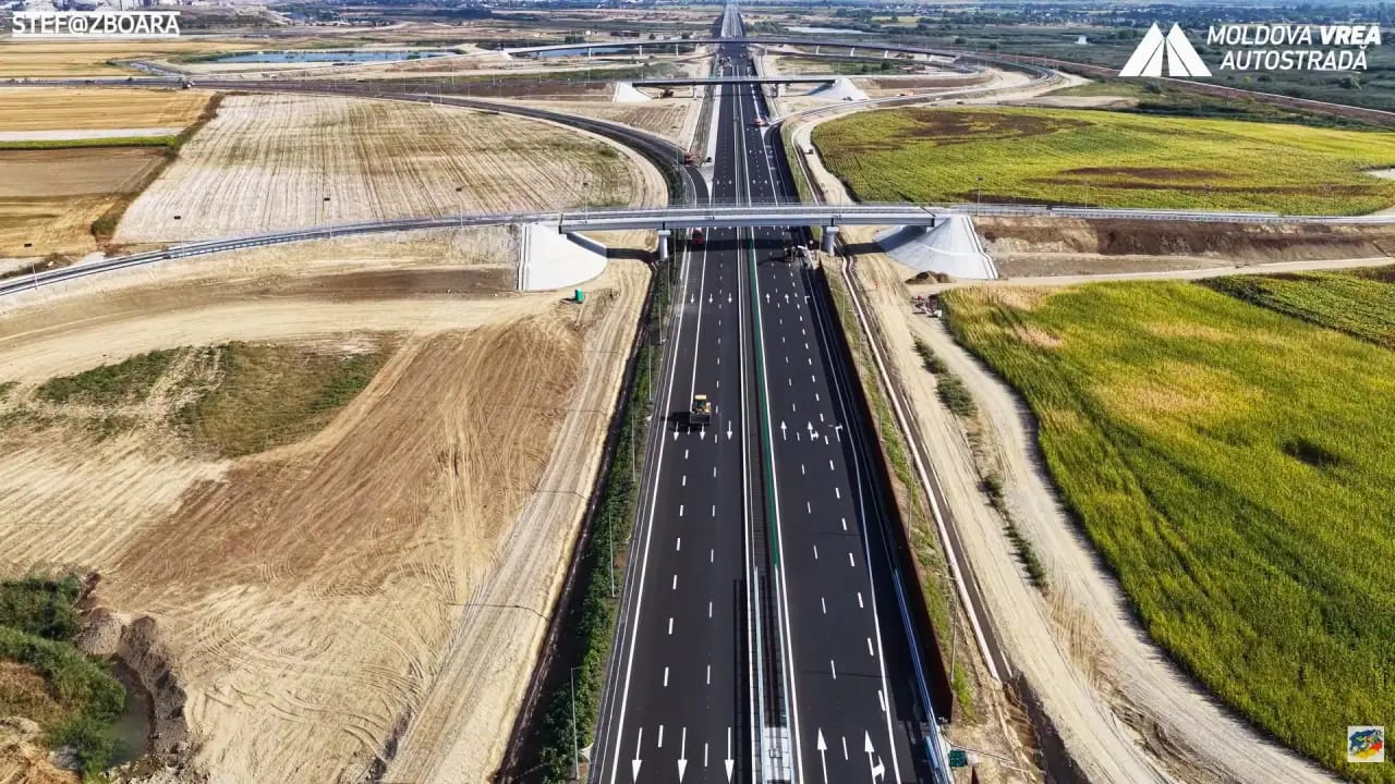 Autostrada A7 se a deschis la Bacău: Eforturi uriașe ale muncitorilor UMB