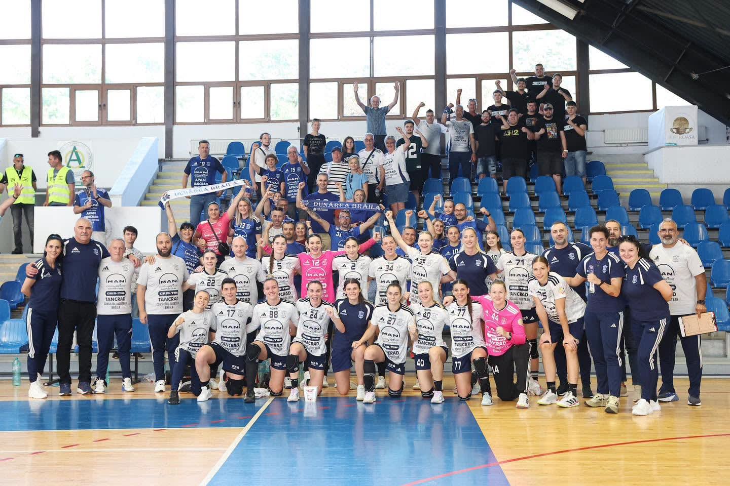 HC Dunărea a câștigat primul meci al sezonului în Liga Florilor cu scorul de 31-22