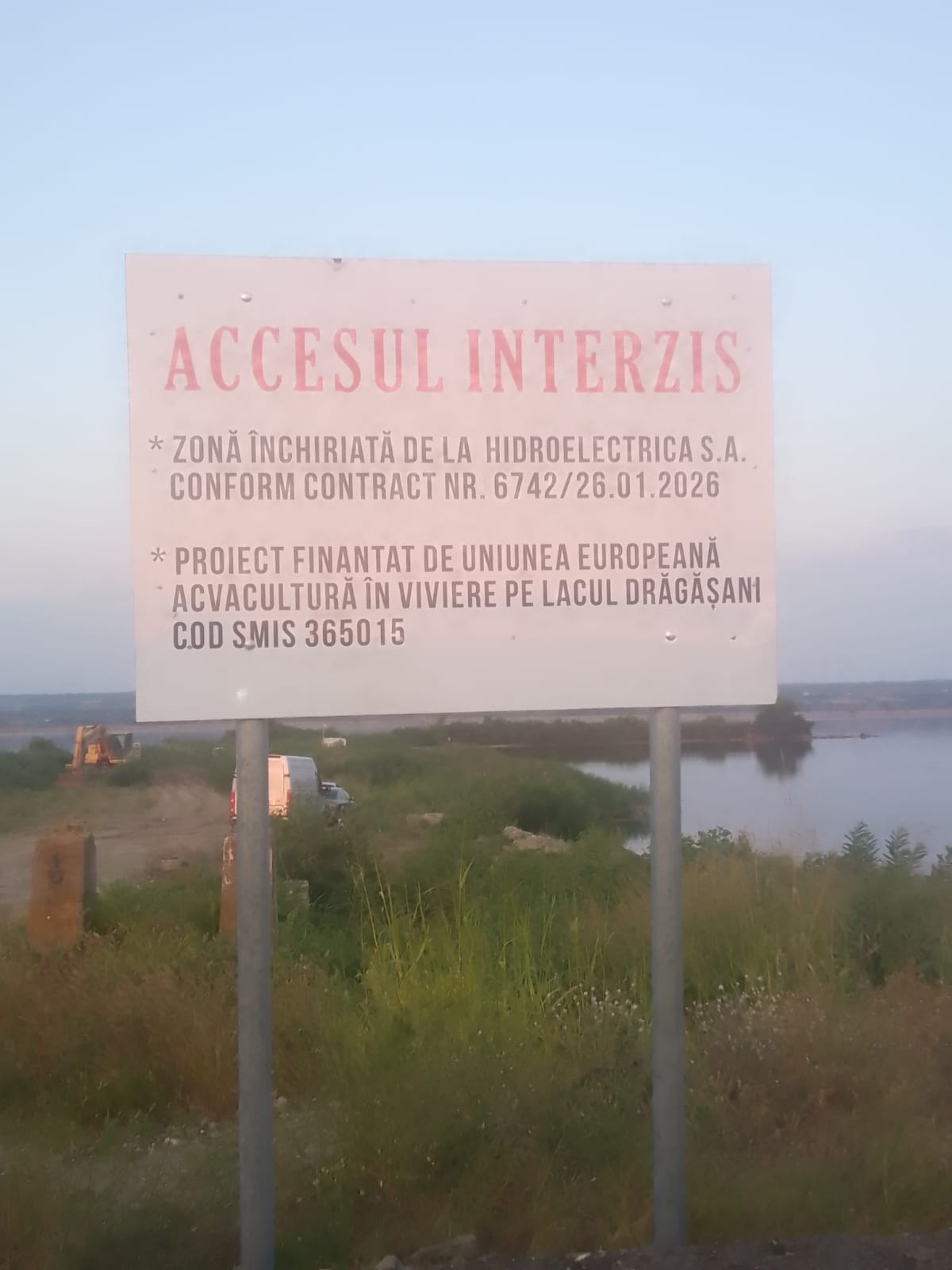 Hidroelectrica a închis Lacul Drăgășani pentru o afacere privată cu bani europeni