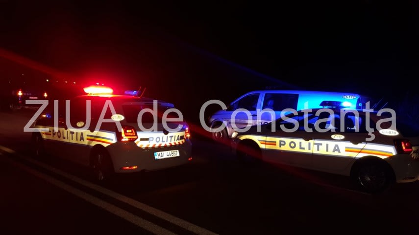 Mașină avariată după accident rutier în Slatina