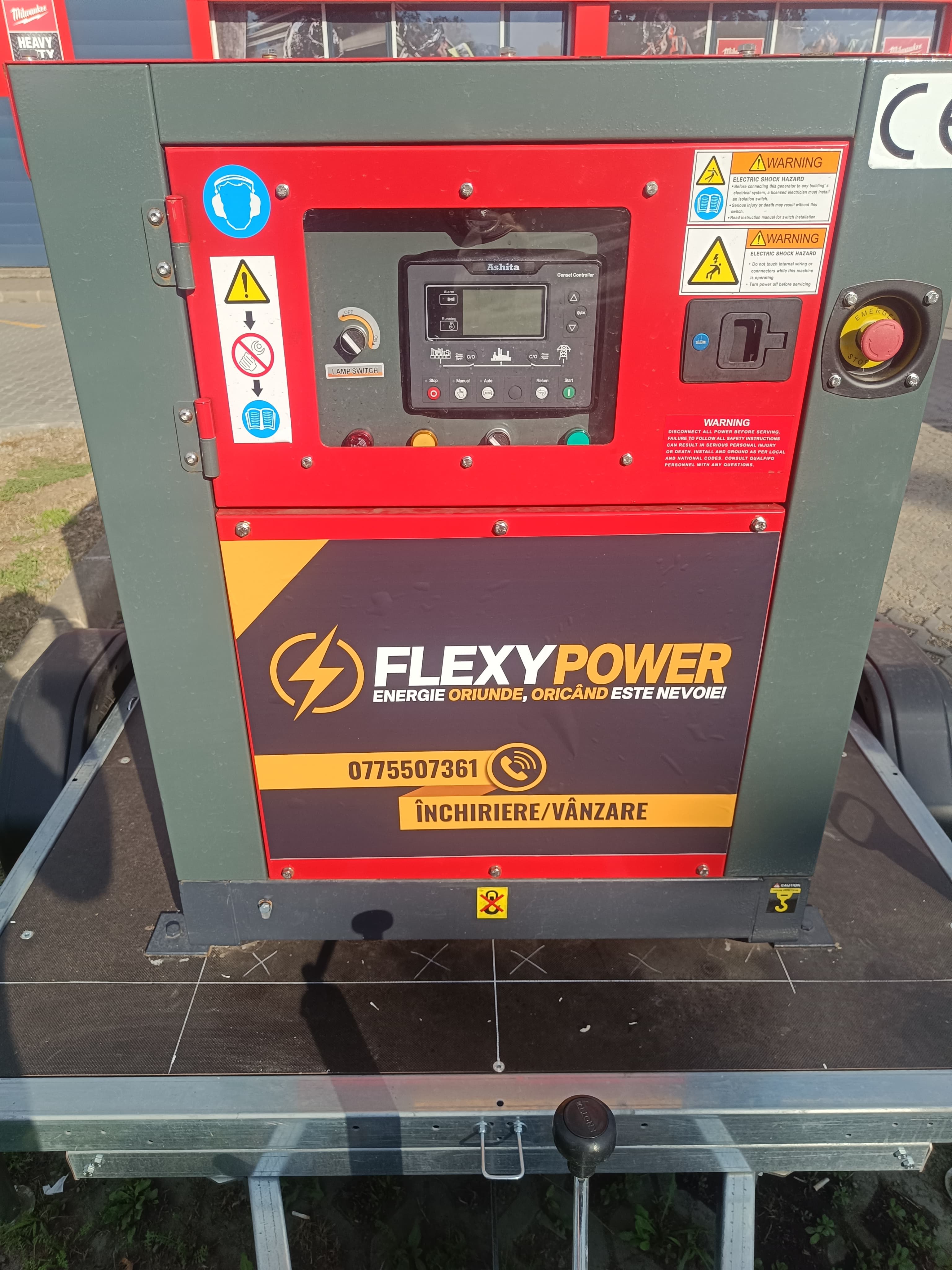 FlexyPower Solution – generatoare diesel pentru energie fără întreruperi, disponibile pentru vânzare și închiriere