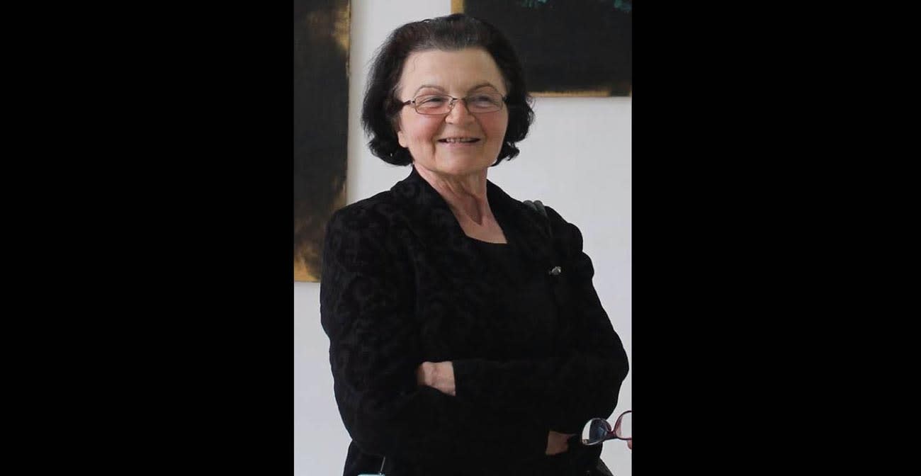 Portretul doamnei dr. Maria Stoica, critic de artă și muzeograf brăilean Portretul doamnei dr. Maria Stoica, critic de artă și muzeograf brăilean