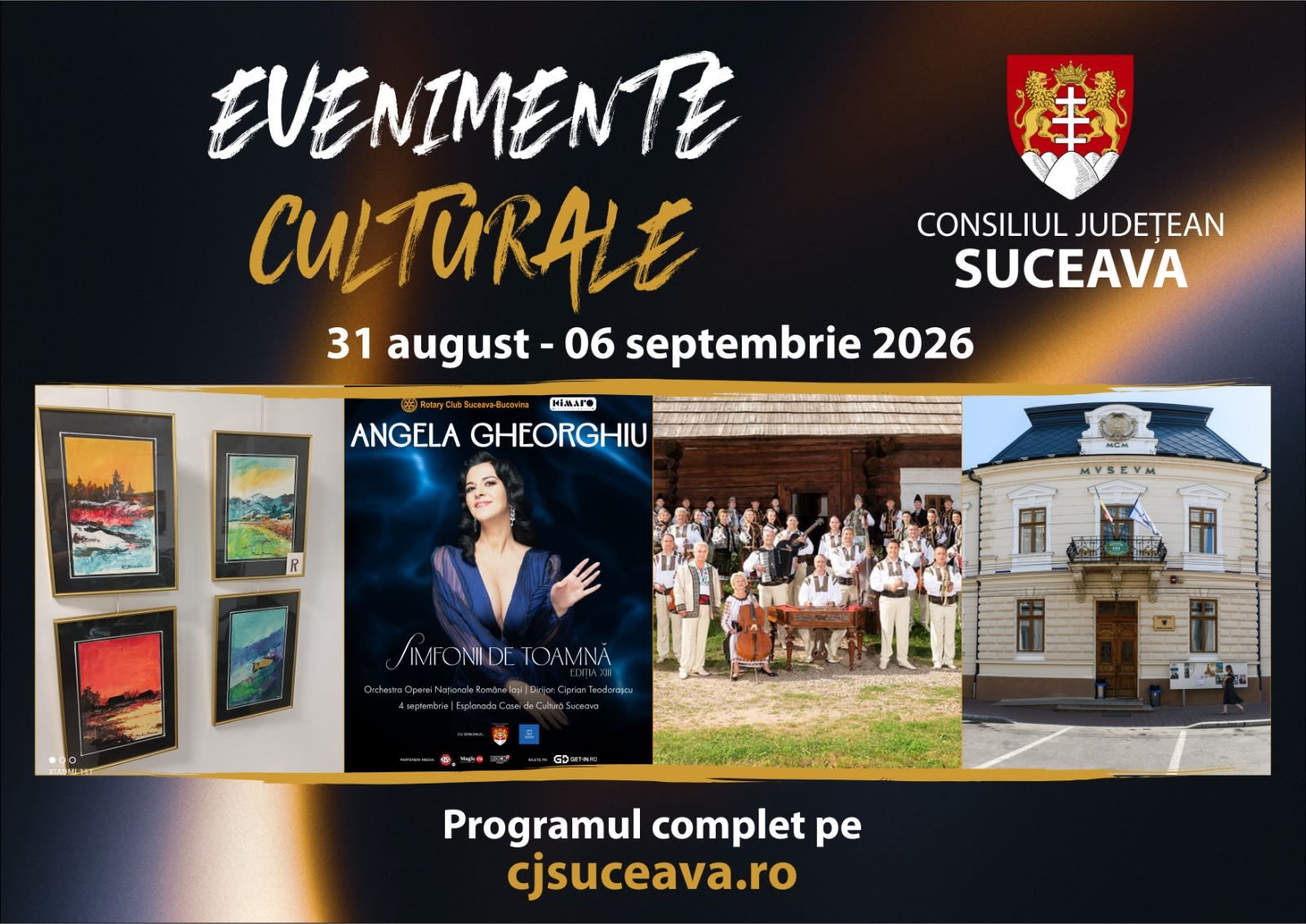 Spectacol cultural în Suceava cu artiști și public Spectacol cultural în Suceava cu artiști și public