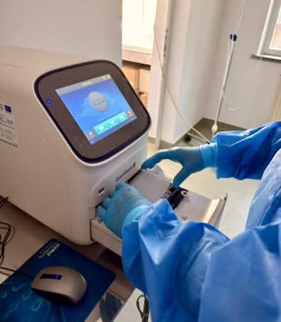 Echipament PCR modern în laboratorul DSVSA Vâlcea