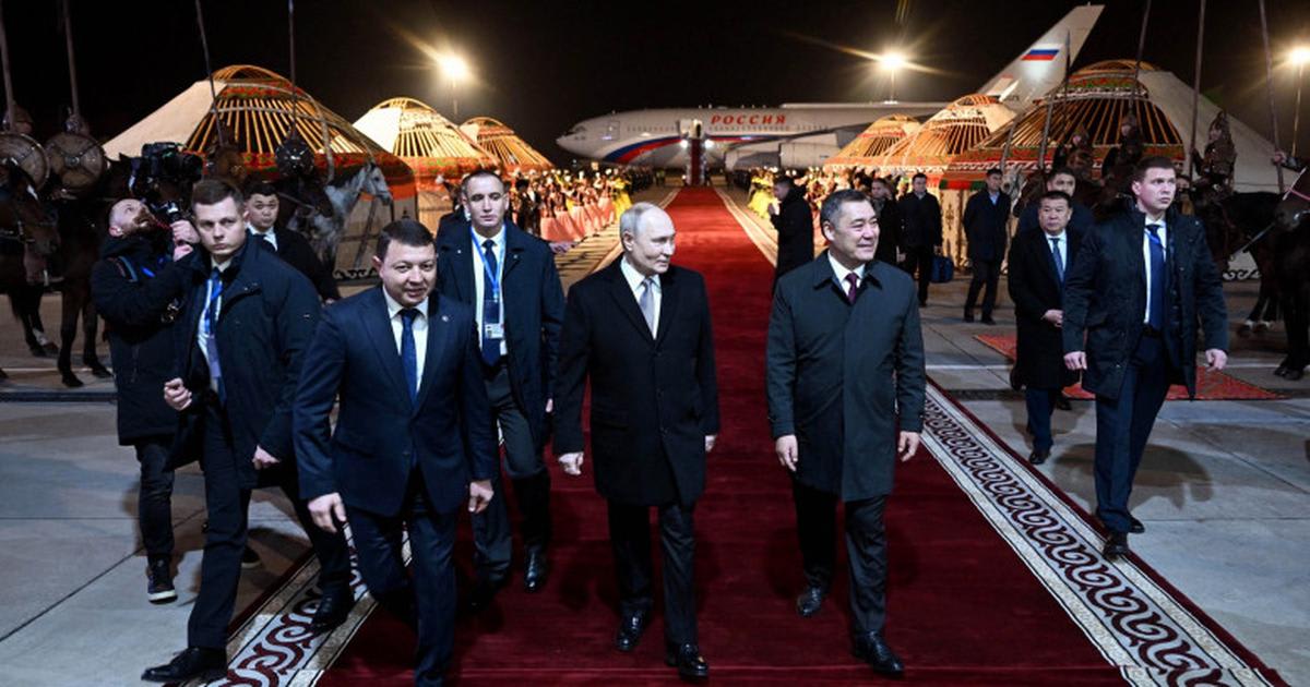 Vladimir Putin ajunge în Kârgâzstan și se întâlnește cu Xi Jinping la Bișkek
