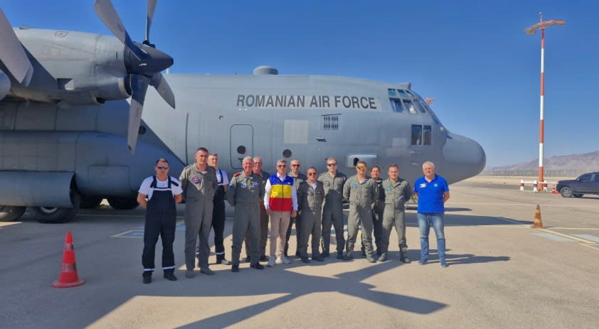 Echipă medicală românească în zbor de evacuare din Gaza