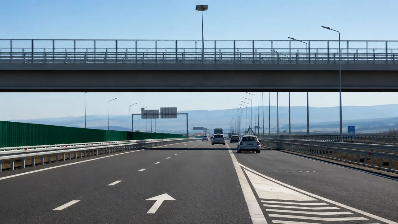S-a deschis circulația pe Autostrada A7 între Bacău și Adjud, anunț oficial
