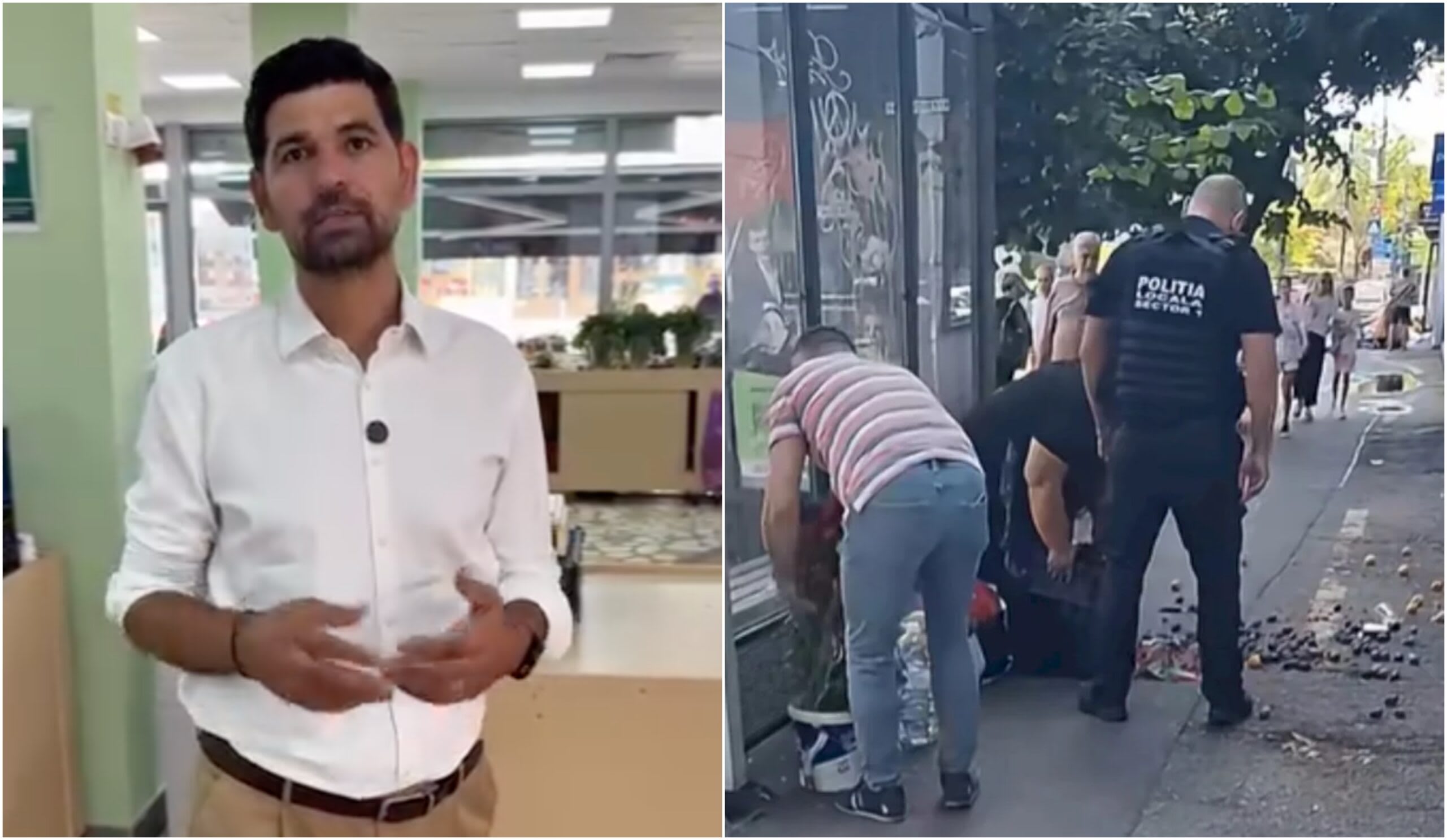 Primarul George Tuță discutând despre incidentul din Dorobanți Primarul George Tuță discutând despre incidentul din Dorobanți