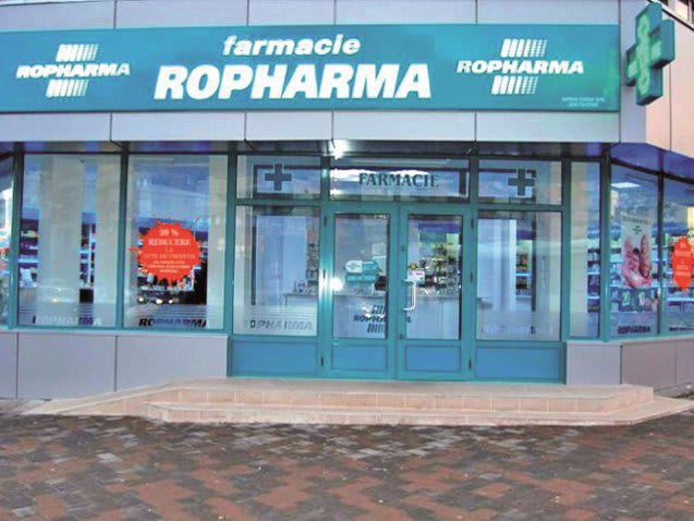 Clădirea companiei farmaceutice Ropharma în București