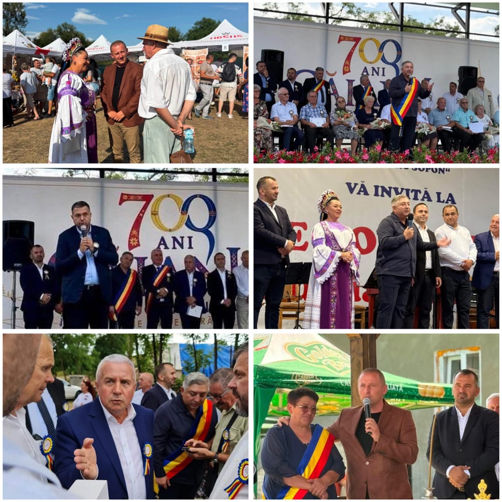 Politicieni clujeni participând la sărbătorile comunale în județul Cluj Politicieni clujeni participând la sărbătorile comunale în județul Cluj