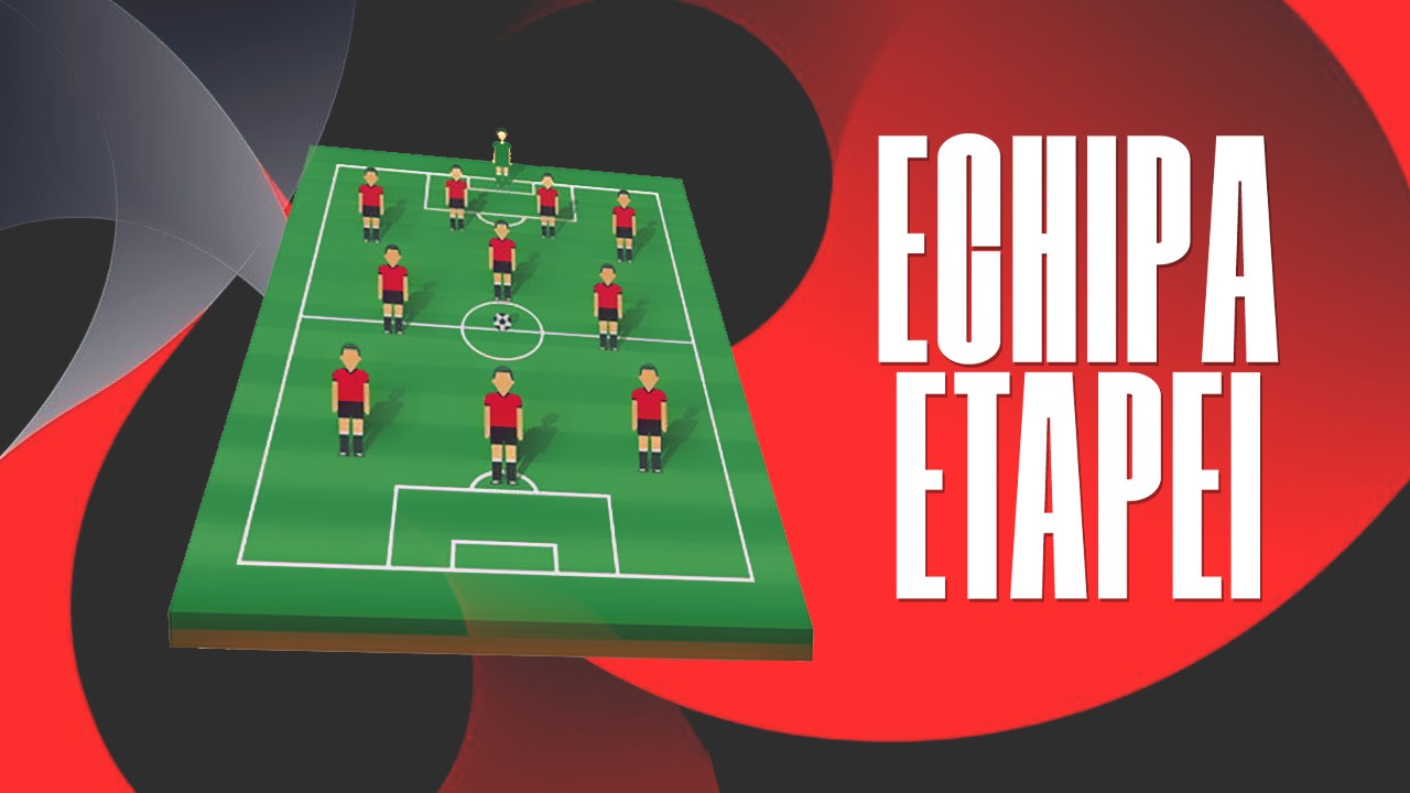 Echipa Etapei 7 în Superliga, fără reprezentanți din Capitală! Cine sunt cei 11 fotbaliști remarcați