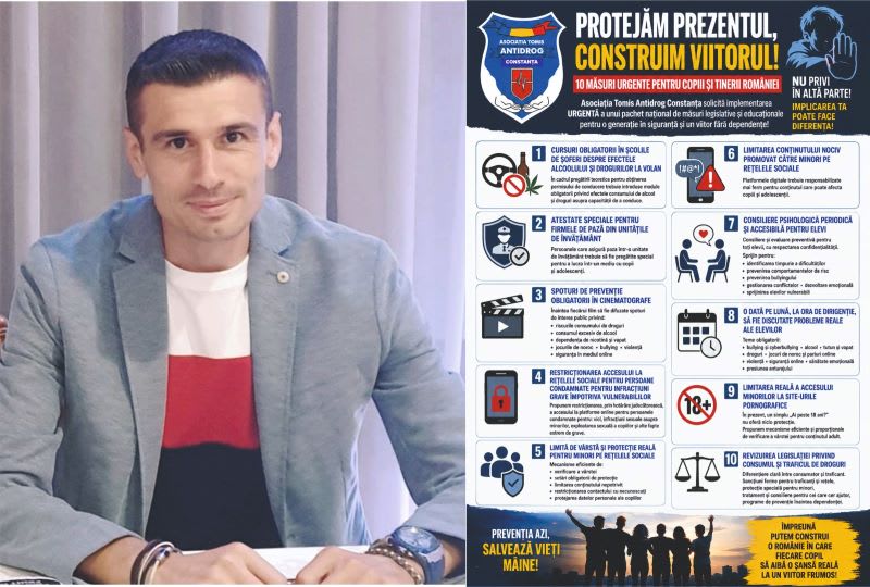 Tineri în școală, campanie de prevenție droguri
