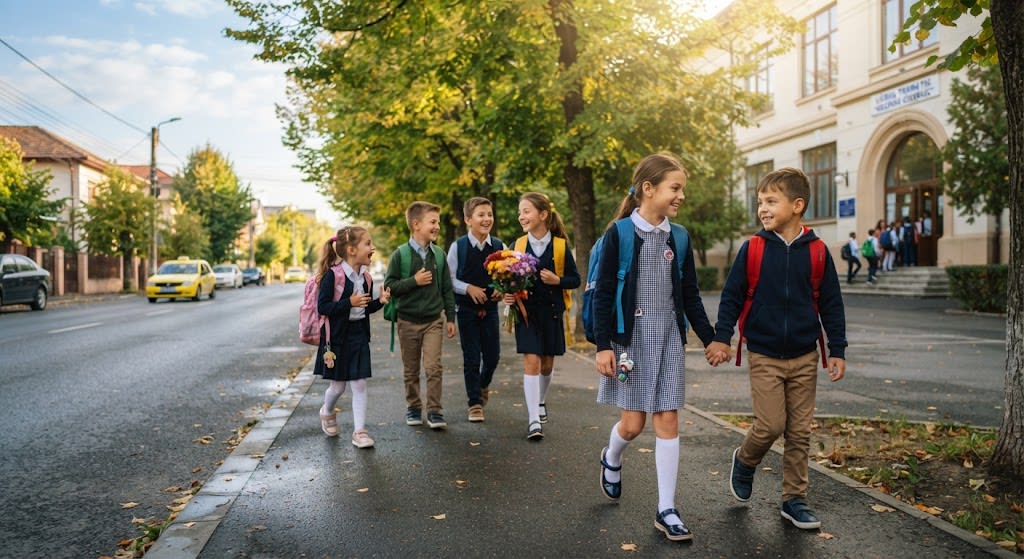Elevi în clasă, calendar școlar 2026-2027 Elevi în clasă, calendar școlar 2026-2027