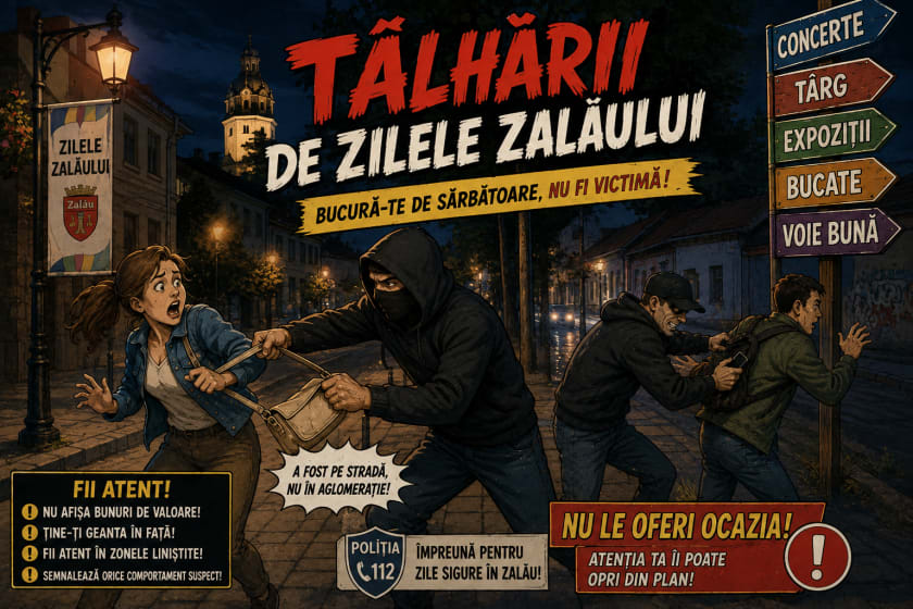 Trei tineri reținuți pentru tâlhărie în Zalău Trei tineri reținuți pentru tâlhărie în Zalău