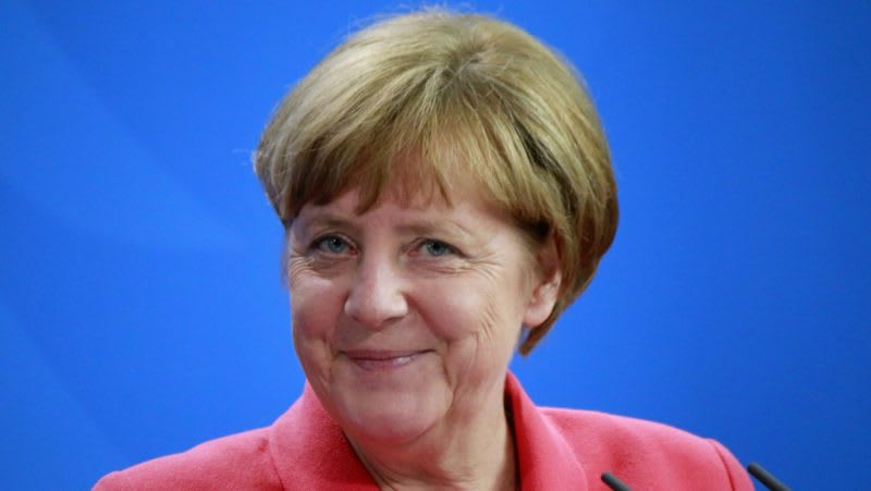 Nicușor Dan se întâlnește cu Angela Merkel la Palatul Cotroceni în cadrul vizitei oficiale