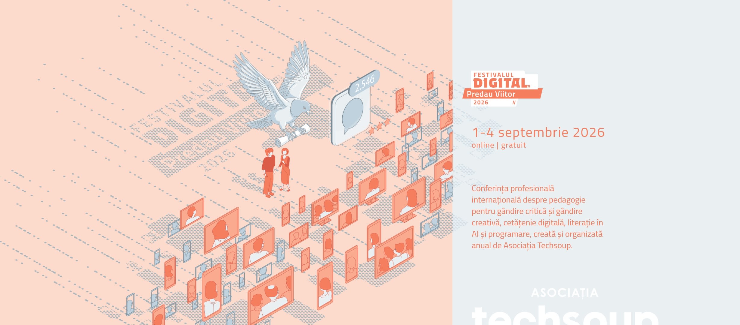 Peste 3400 de profesori din România și Moldova participă la Festivalul Digital Predau Viitor 2026
