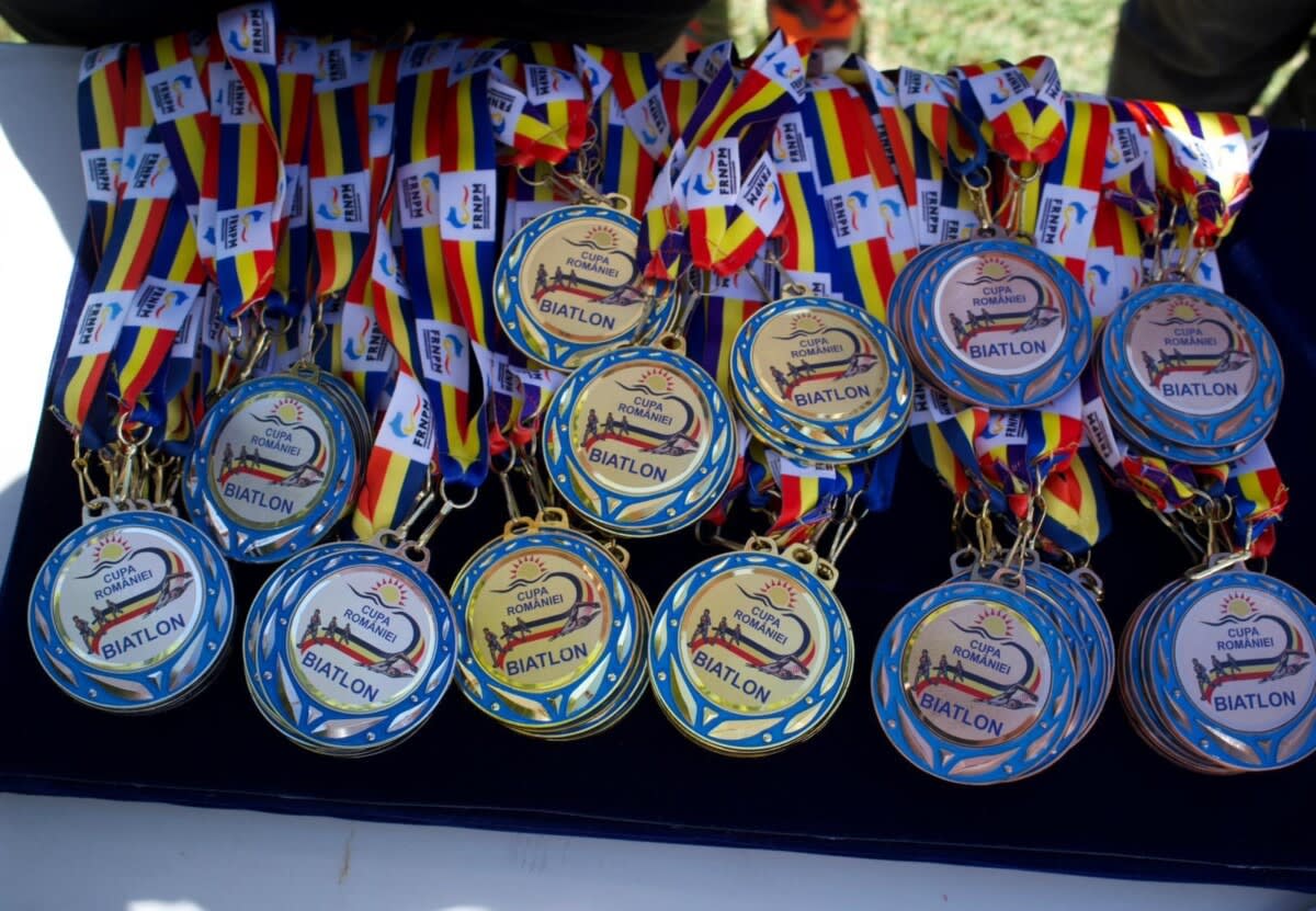 14 medalii pentru sportivii suceveni la Cupa României de Biatlon și Triatlon Modern de la Focșani