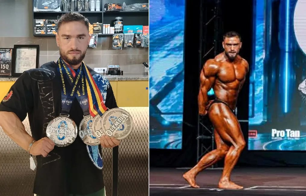 (FOTO) Oneștiul are un nou campion! Petru Paladiu a cucerit aurul la Olympia Amateur Eastern Europe 2026