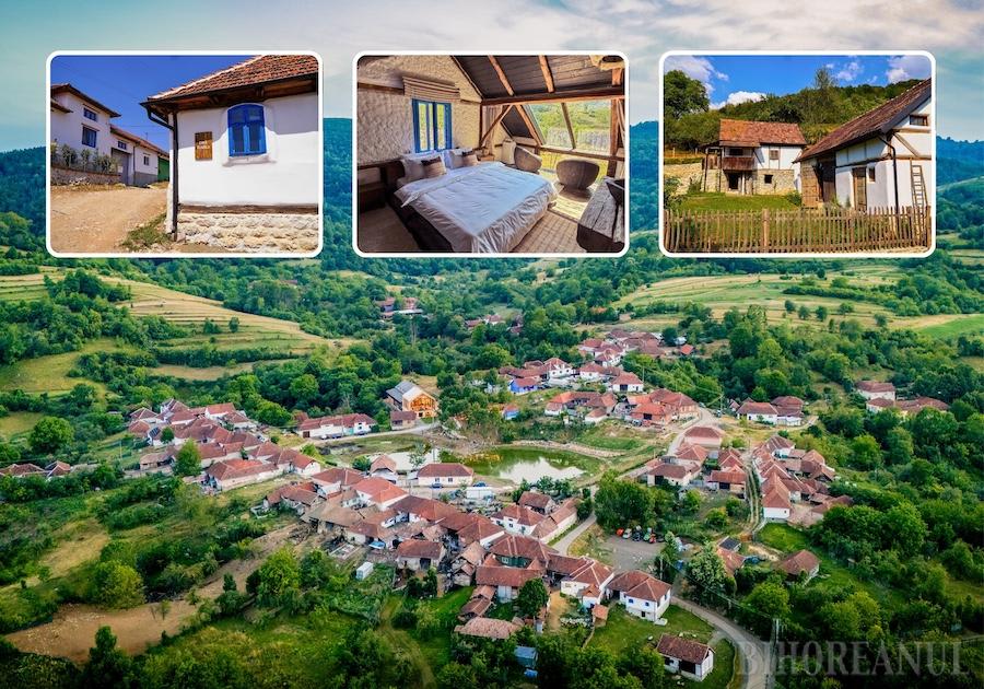case din piatră și lemn în satul Colești, Bihor case din piatră și lemn în satul Colești, Bihor