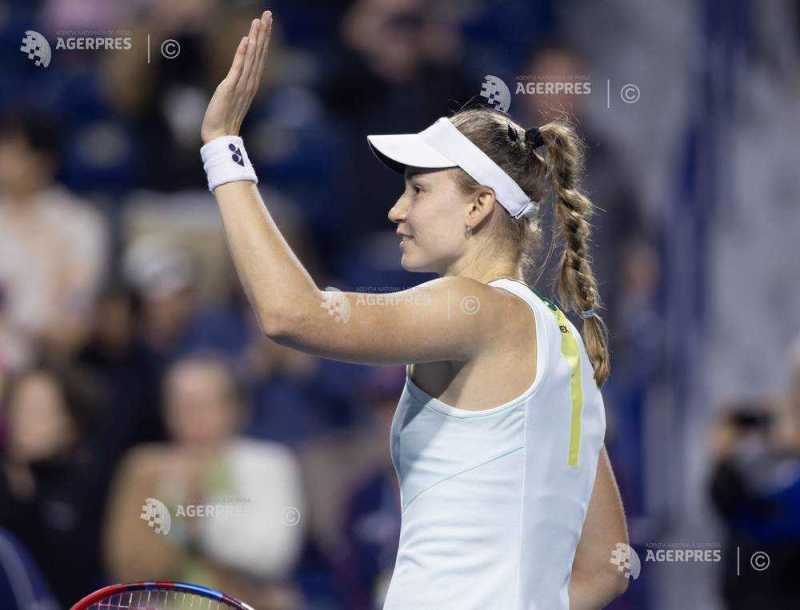 Tenis: Elena Rîbakina și Coco Gauff, calificate în turul al doilea la US Open
