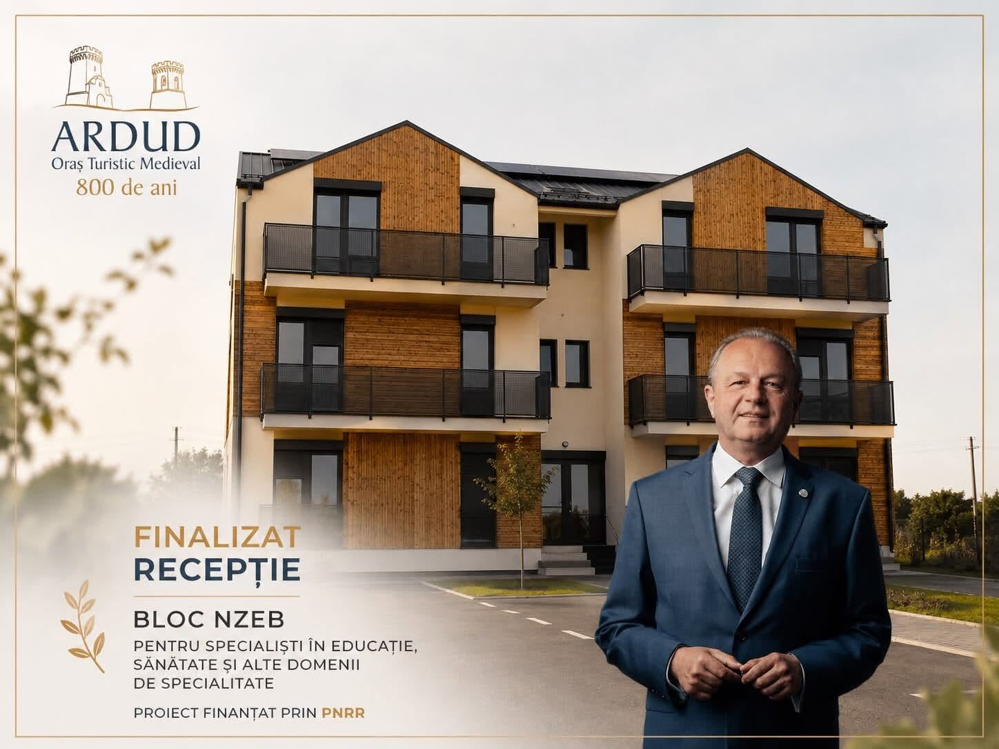 Investiție în Ardud: un nou bloc NZEB pentru specialiștii locali