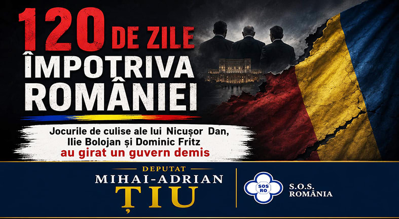 Deputatul Mihai Țiu acuză jocuri de culise și guvern demis