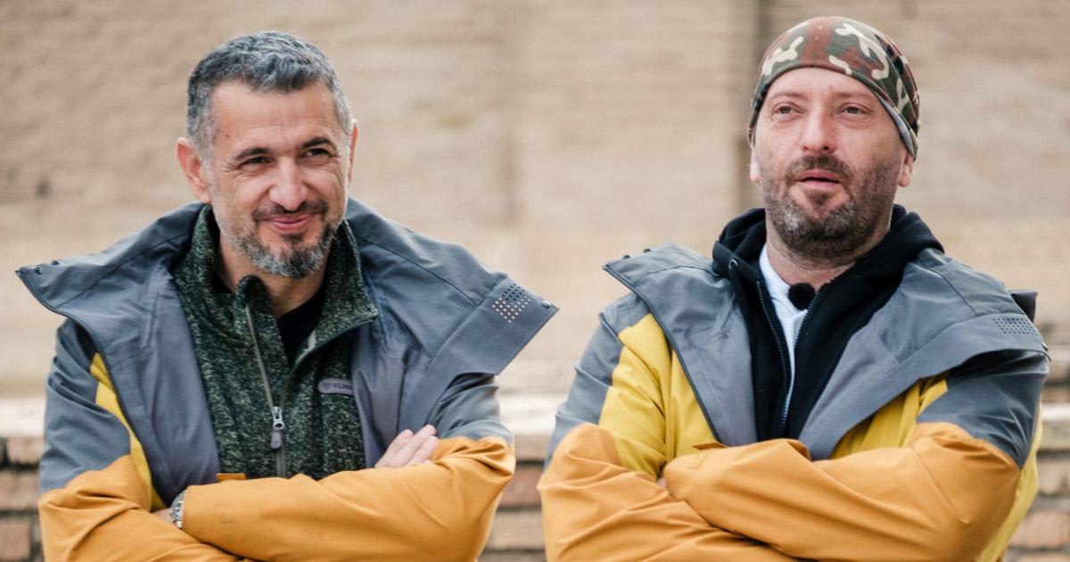Cheloo și Mihai Ban în timpul filmărilor pentru Asia Express