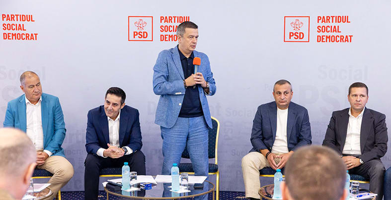 Marius Oprescu discurs la sediul PSD