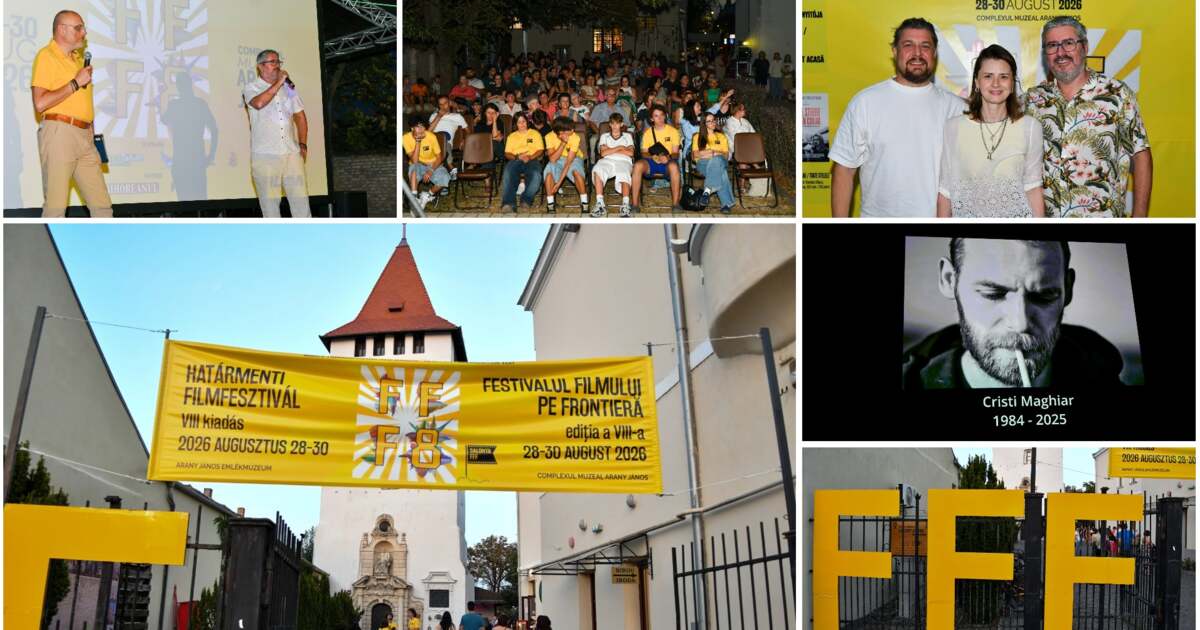 Seri gratuite de film în aer liber: s-a încheiat ediția a 8-a a Festivalului Filmului pe Frontieră la Salonta
