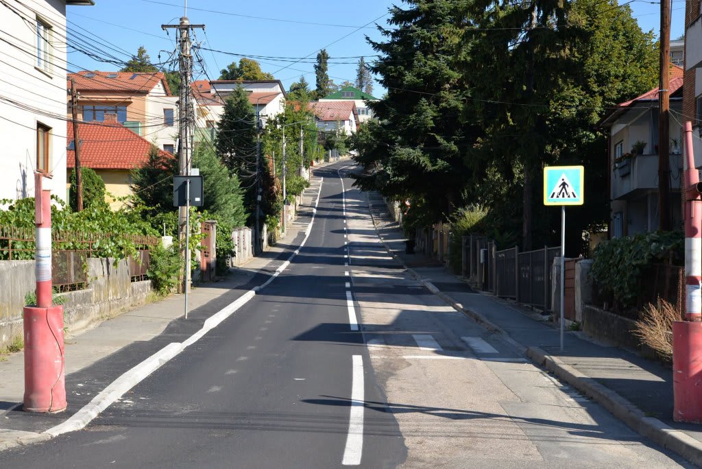 Lucrările pe strada C.A. Rosetti din Cluj-Napoca s-au finalizat
