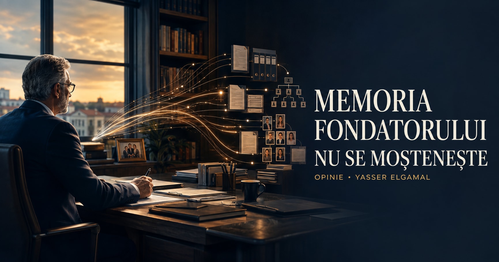 Ce se întâmplă cu o firmă când fondatorul nu mai poate decide