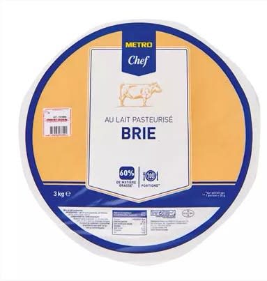 Brânza Brie de la Metro, retrasă din cauza bacteriei Listeria monocytogenes