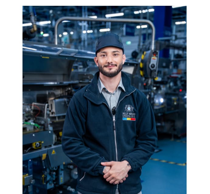 Laurențiu Garoșeanu a urcat de la gestionar la Maintenance Lead în șase ani la Philip Morris România