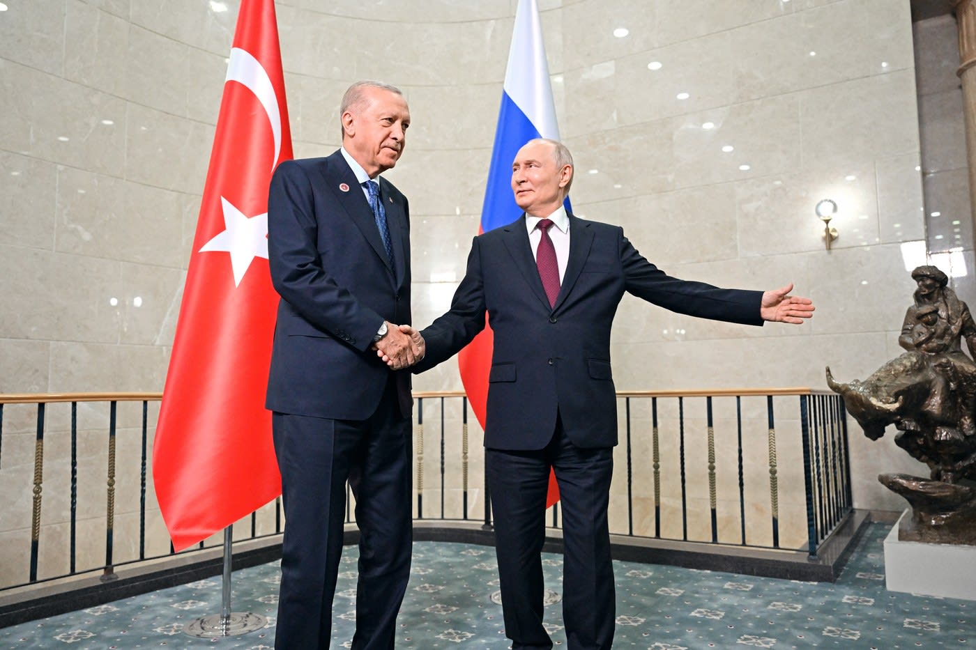 Turcia analizează aderarea cu drepturi depline la organizația condusă de China și Rusia, anunță Erdogan