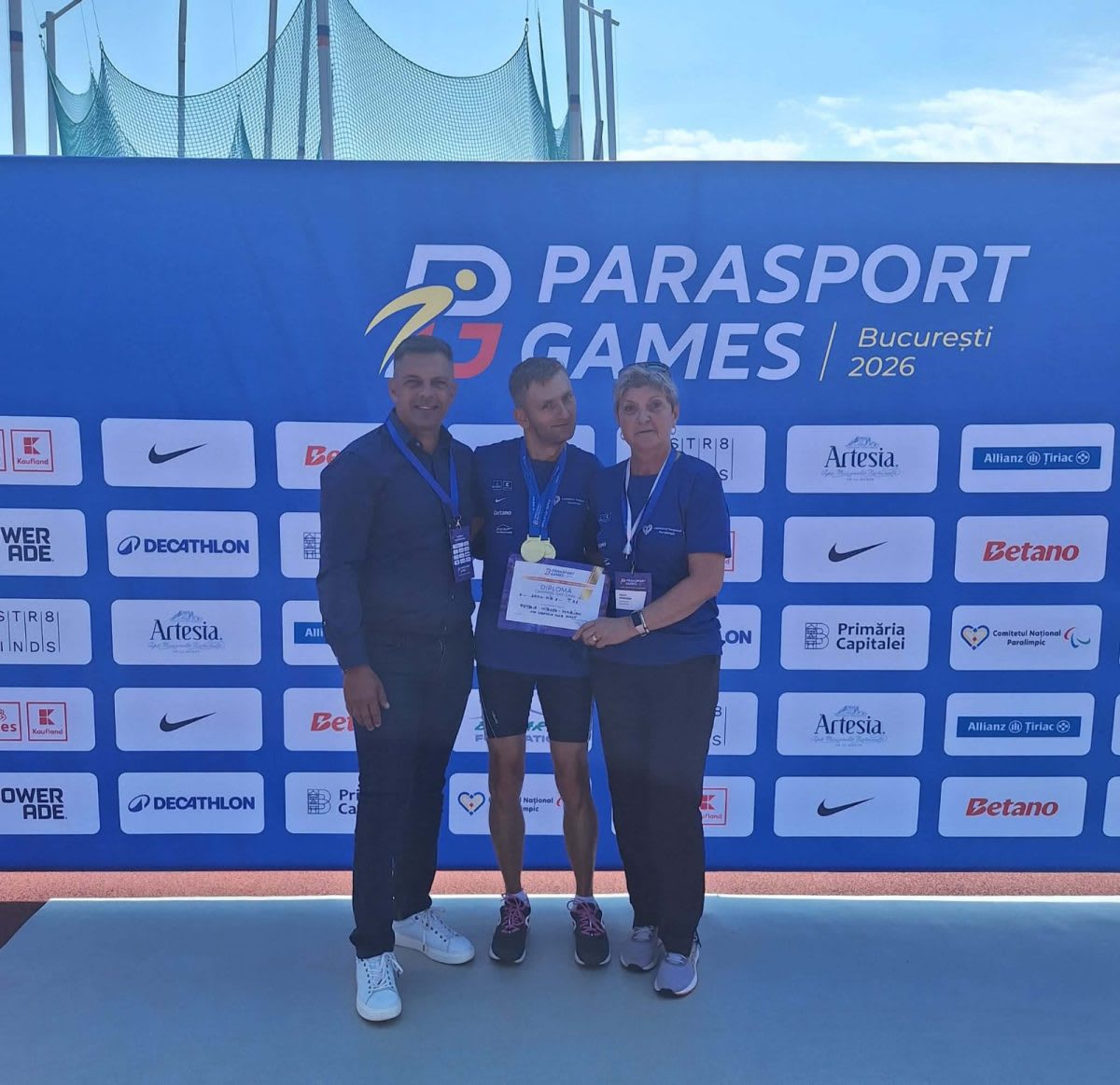 Mircea Marian Petria a câștigat două titluri naționale la Jocurile Parasport 2026