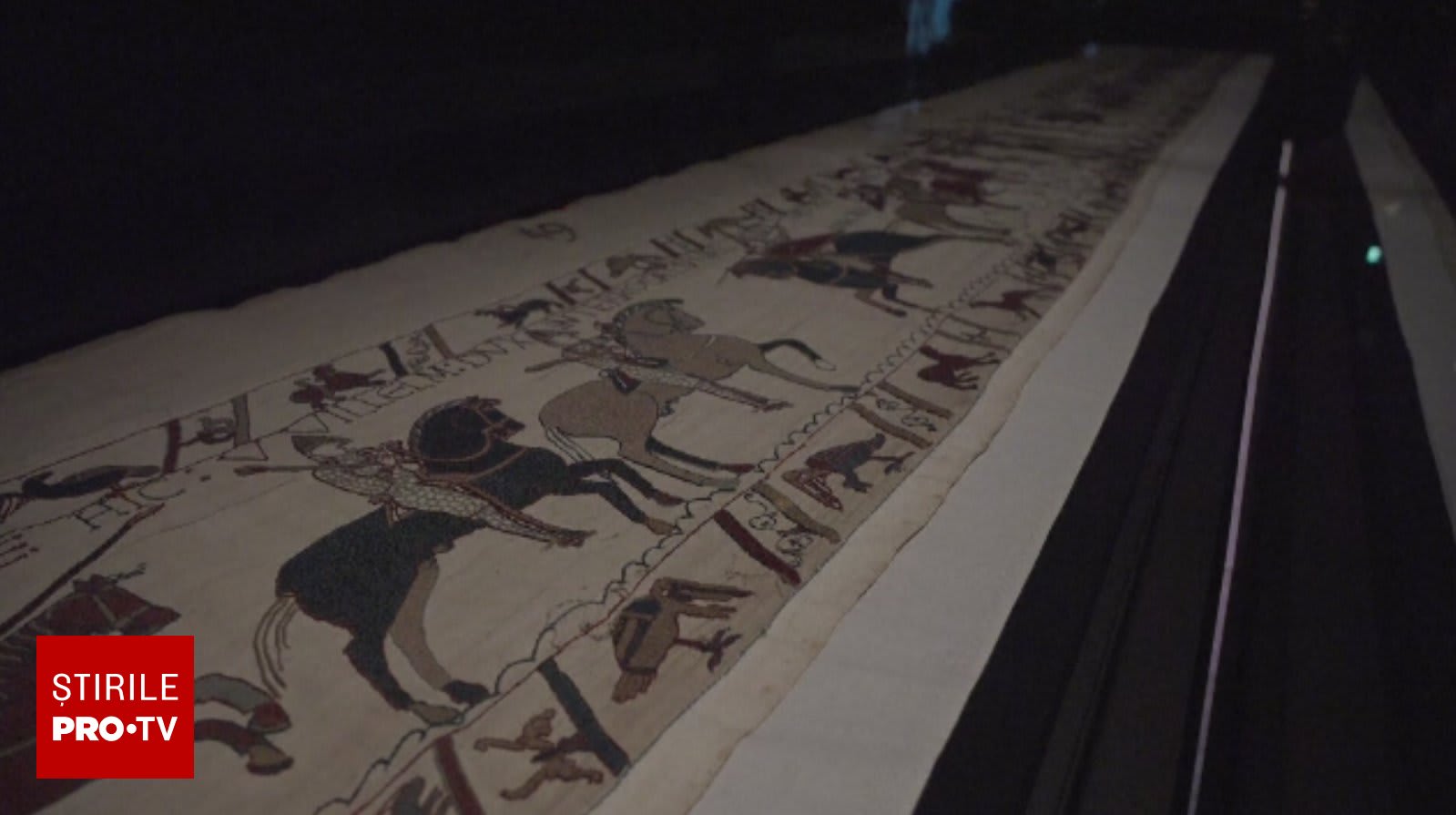 Tapiseria de la Bayeux expusă la British Museum, Londra Tapiseria de la Bayeux expusă la British Museum, Londra