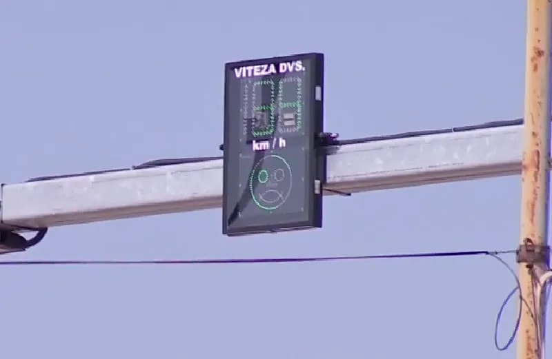 radar fix montat pe drum național în Bacău radar fix montat pe drum național în Bacău