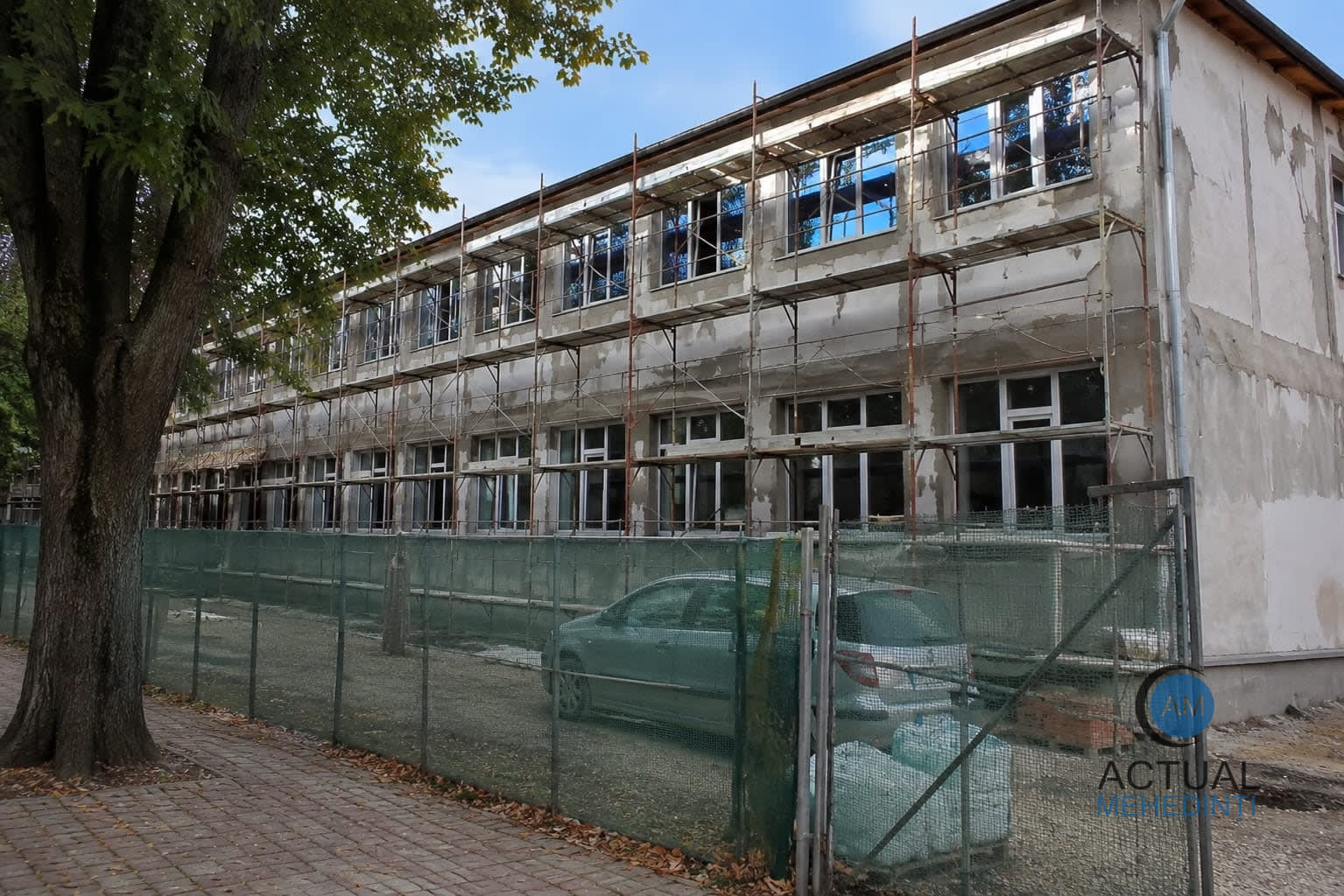 Lucrări de modernizare în Mehedinți: elevii, relocați temporar în școli alternative