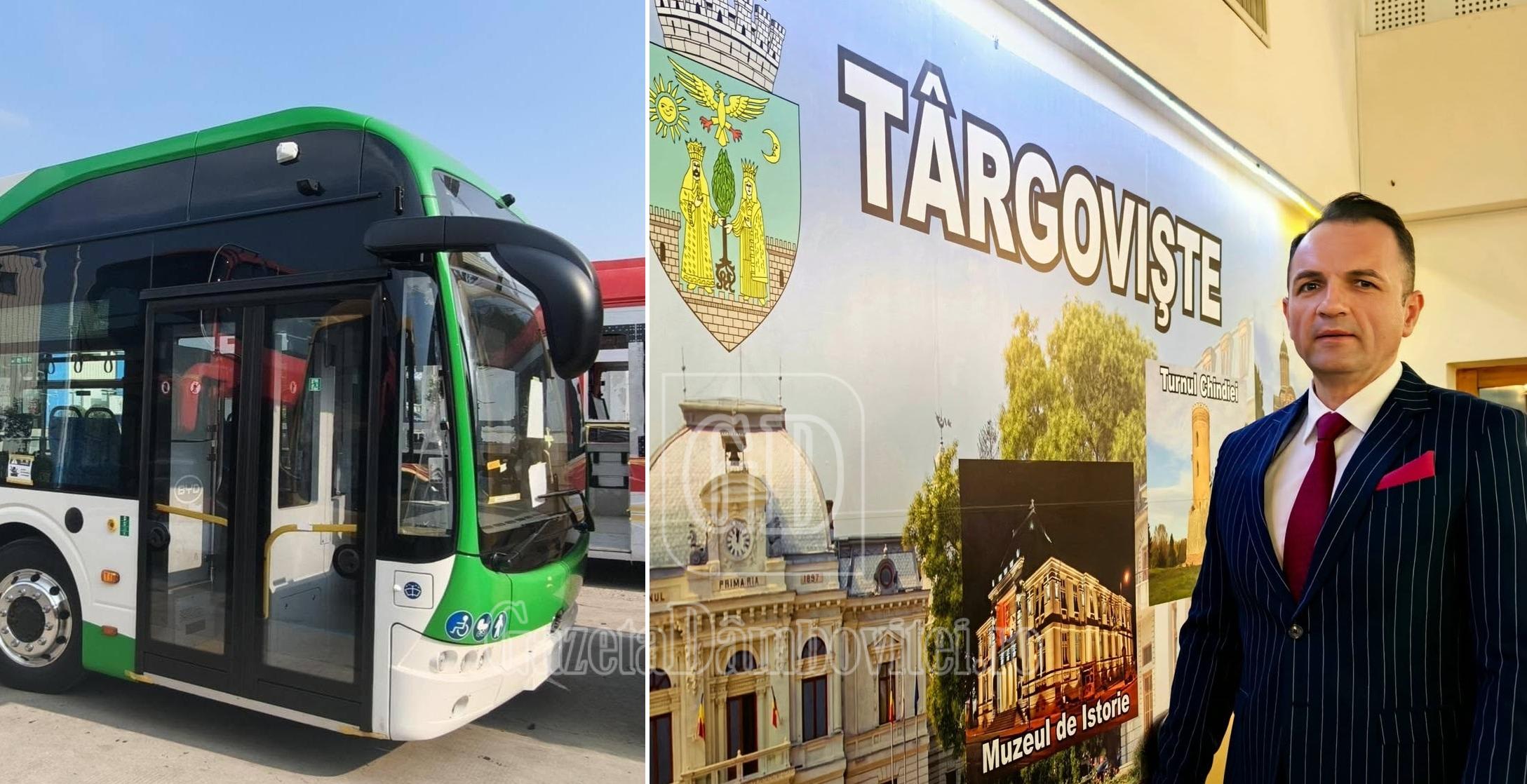 Transport public gratuit în fiecare vineri, în Târgoviște, din 4 septembrie